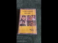 Country ballads audio cassette