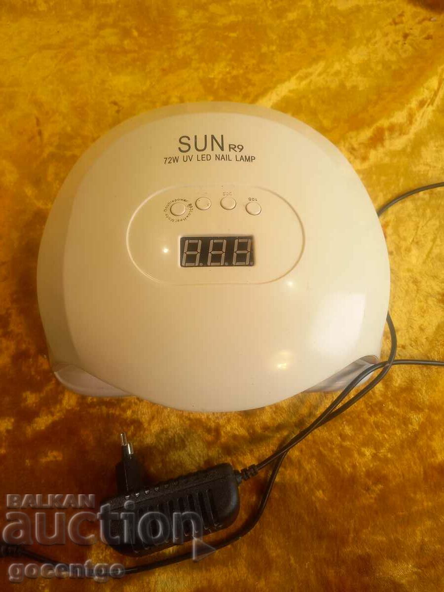 UV LED nail lamp SUN R9 75 W
