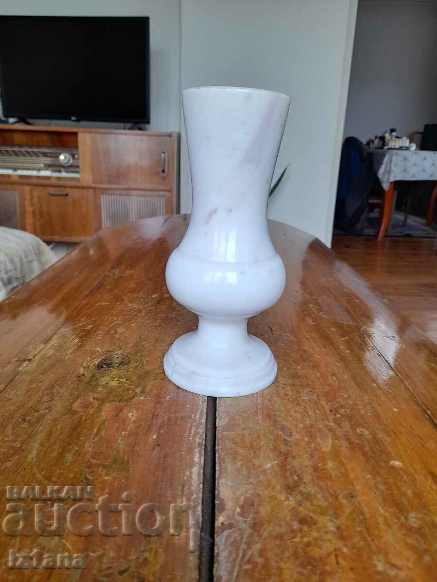 Old marble vase