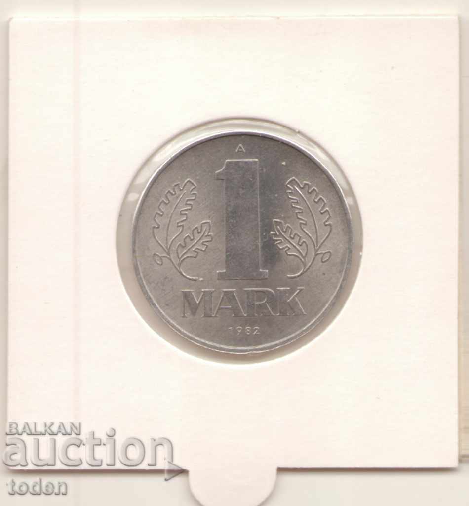 Δημοπρασία - Γερμανία D.R.-1 Mark-1982 A-KM# 35 Δημοπρασία - Γερμανία D.R.-1 Mark-1982 A-KM# 35