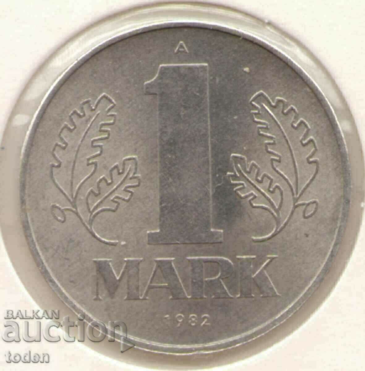 - Germany D.R.-1 Mark-1982 A-KM# 35