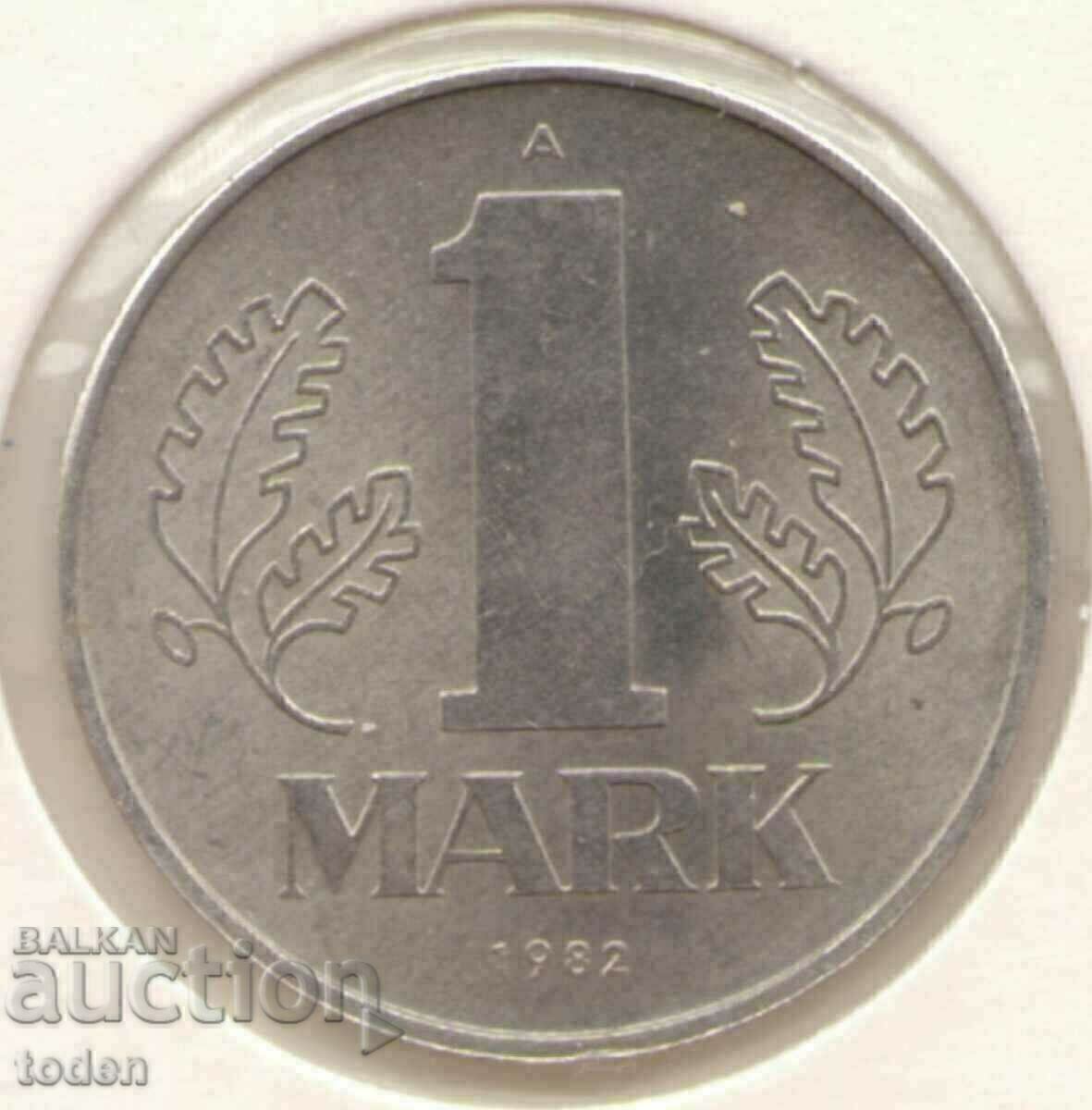 - Germany D.R.-1 Mark-1982 A-KM# 35 - Germany D.R.-1 Mark-1982 A-KM# 35