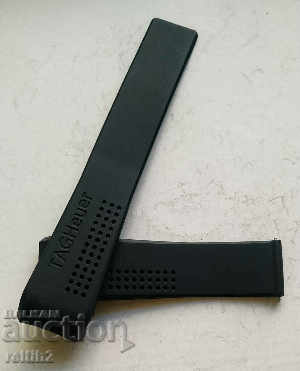 Auction  Tag Heuer silicone strap