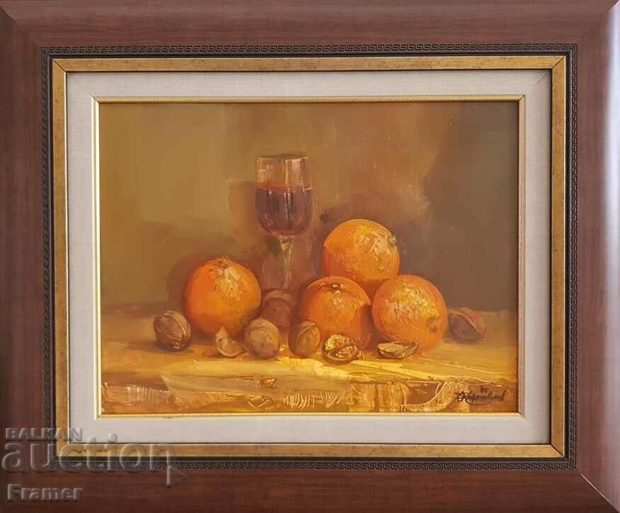 Bozhidar Hadjistoyanov 1945 – 2023 Still life 2005 butter Bozhidar Hadjistoyanov 1945 – 2023 Still life 2005 butter
