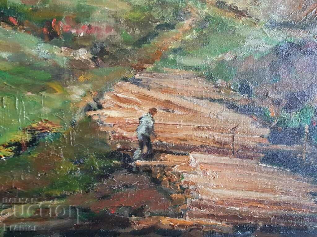 Kosta Grekov Chaushev chark 1968. Lumberjacks big picture - 6 Kosta Grekov Chaushev chark 1968. Lumberjacks big picture - 6