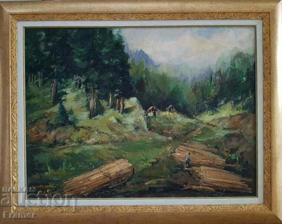 Kosta Grekov Chaushev chark 1968. Lumberjacks big picture