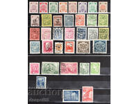 1919-39. Латвия. Лот пощенски марки за периода.