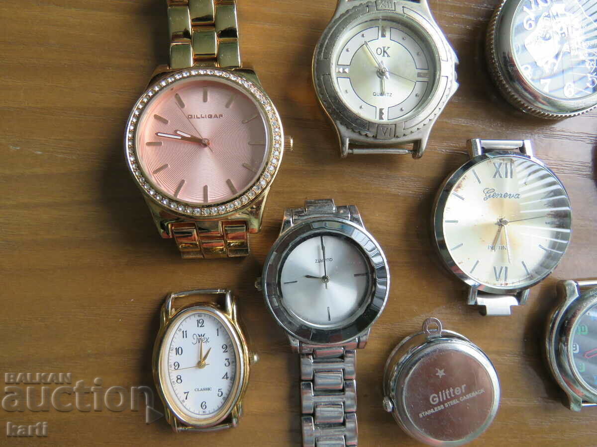 LOT OF 10 WATCHES with price 69.99 BGN | € 35.79 LOT OF 10 WATCHES with price 69.99 BGN | € 35.79