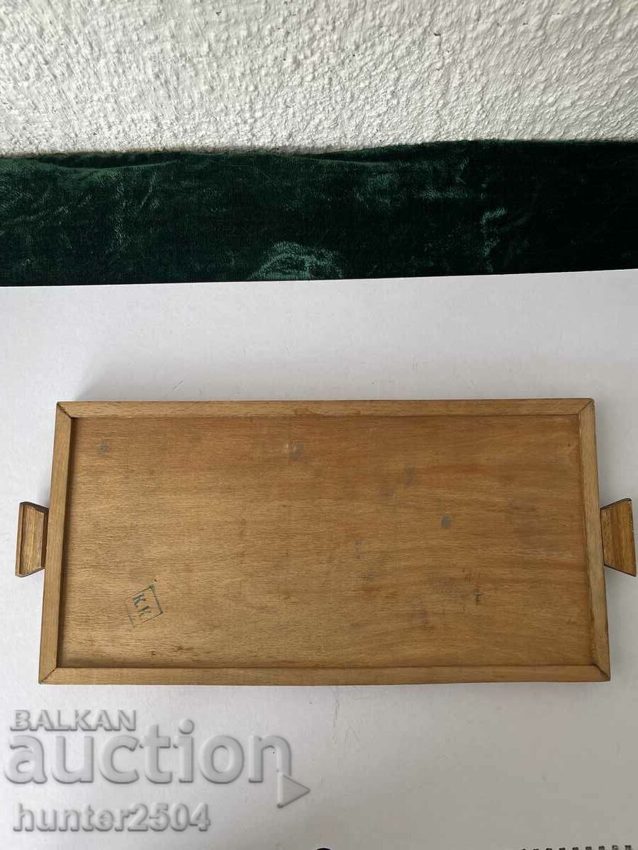 Auction Tray-25/17 cm, painted Auction Tray-25/17 cm, painted