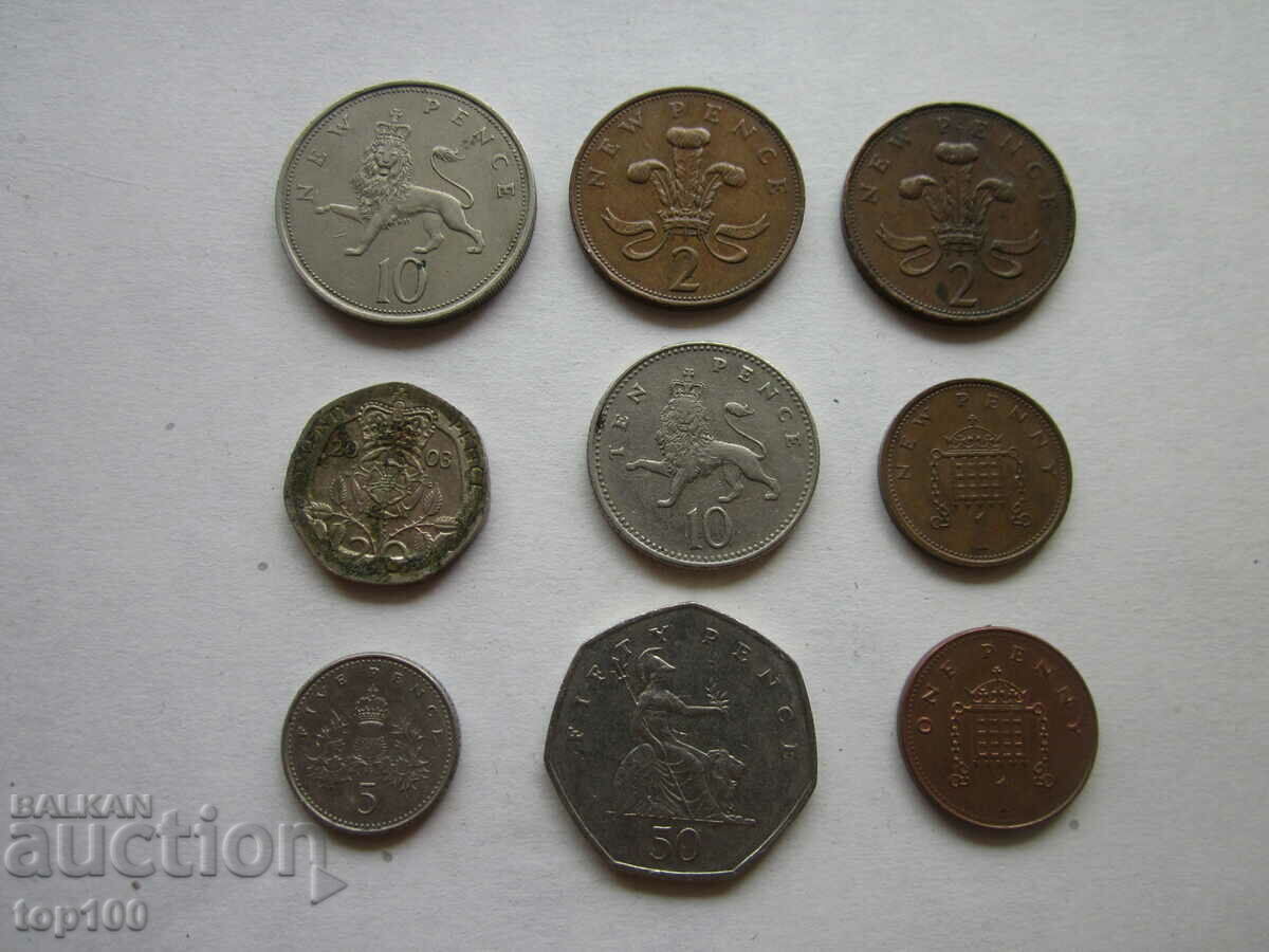 ΠΟΛΛΑ ΑΓΓΛΙΚΑ ΝΟΜΙΣΜΑΤΑ BZC !!! με τιμή 5.00 BGN | € 2.56 ΠΟΛΛΑ ΑΓΓΛΙΚΑ ΝΟΜΙΣΜΑΤΑ BZC !!! με τιμή 5.00 BGN | € 2.56