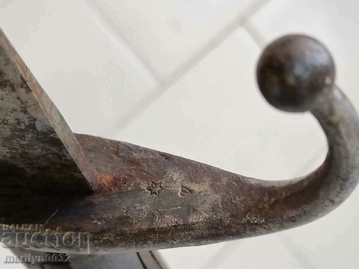 Bayonet, knife, bayonet cleaver for Turkish Mauser rifle 1890 - 5 Bayonet, knife, bayonet cleaver for Turkish Mauser rifle 1890 - 5