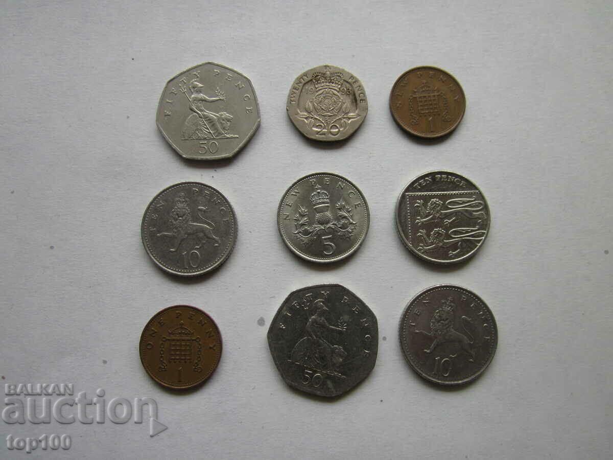 Delivery of LOT OF ENGLISH BZC COINS !!!