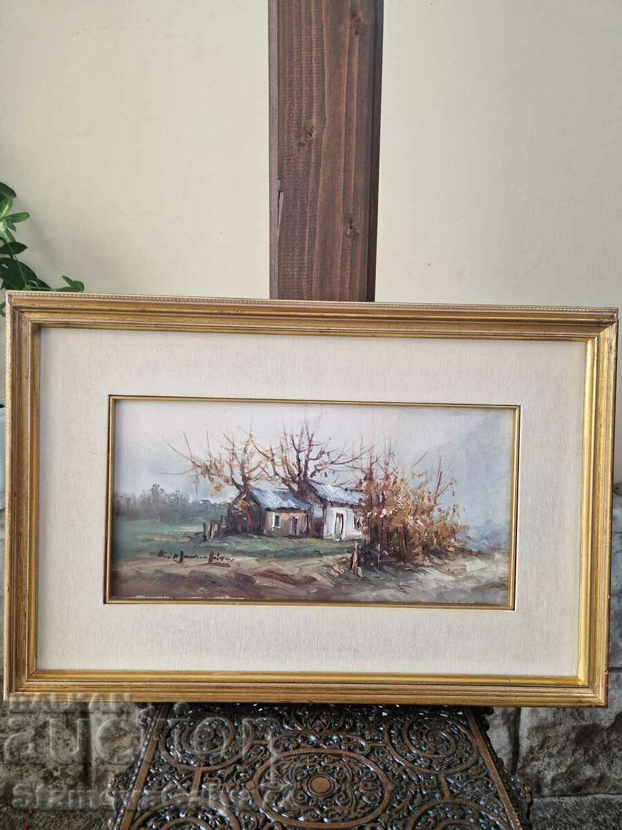 Unique antique oil on canvas painting with price 137.00 BGN | € 70.05