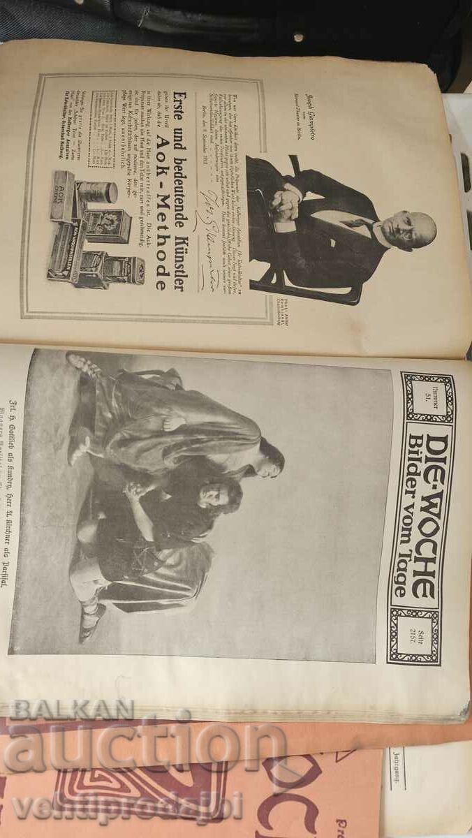 Four issues of German magazines - 1917 - 5 Four issues of German magazines - 1917 - 5