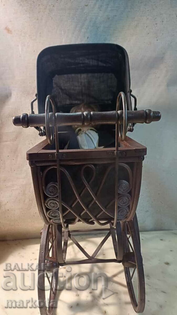 vintage doll carriage - 6 vintage doll carriage - 6