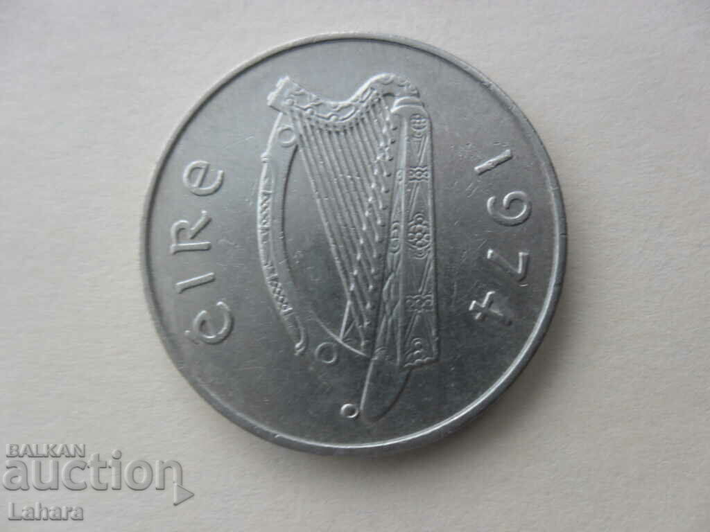 10 pence 1974 Eire with price 1.30 BGN | € 0.66