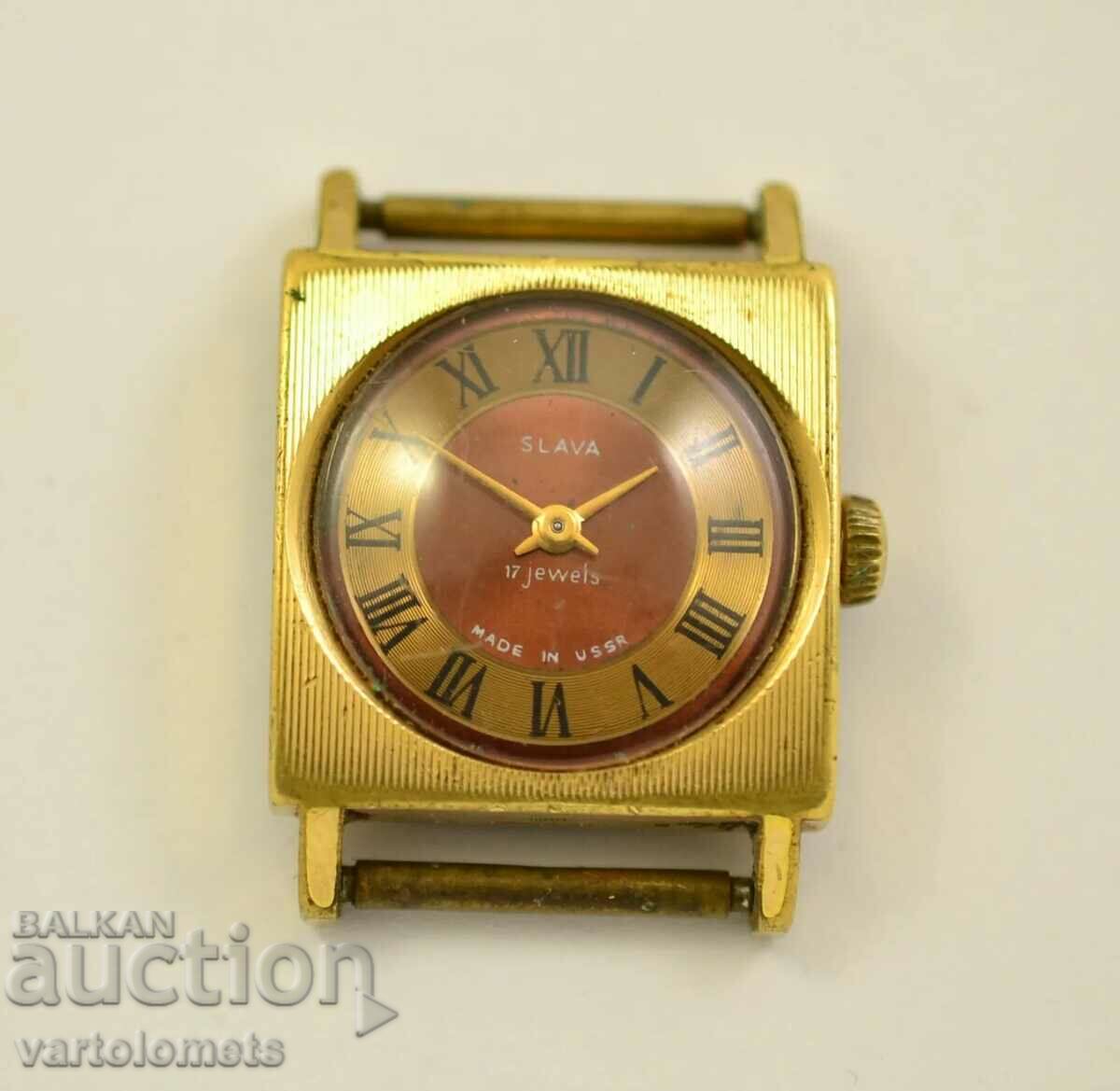 Γυναικείο επιχρυσωμένο ρολόι GLORY USSR - Έργα