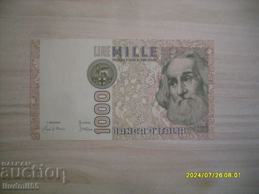 ITALIA - 1000 LIRE 1982 NOU