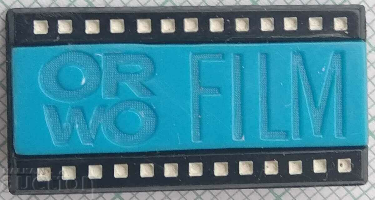 16588 Значка - ORWO - производство на кино и фотоленти ГДР с цена 3.00 лв. | € 1.53 16588 Значка - ORWO - производство на кино и фотоленти ГДР с цена 3.00 лв. | € 1.53