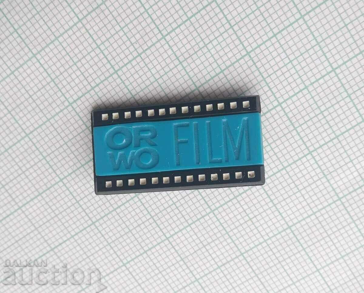 Аукцион 16588 Значка - ORWO - производство на кино и фотоленти ГДР Аукцион 16588 Значка - ORWO - производство на кино и фотоленти ГДР