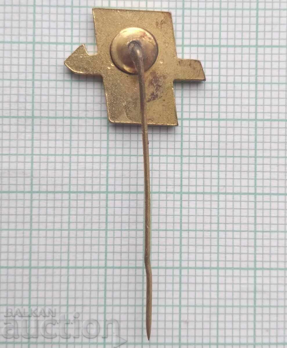 Auction 16595 - ZMS Youth Communist Organization Poland enamel Auction 16595 - ZMS Youth Communist Organization Poland enamel