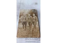 Снимка Пиротъ Трима войници 1927
