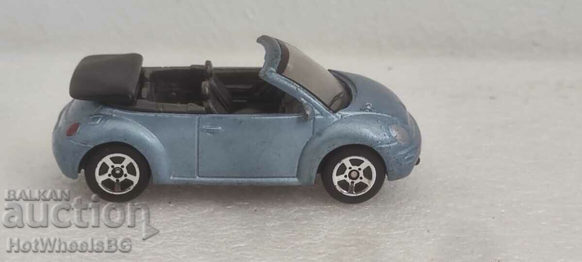 REALTOY-μεταλλικό αυτοκίνητο VW νέο Beetle 1/57 cabriolet