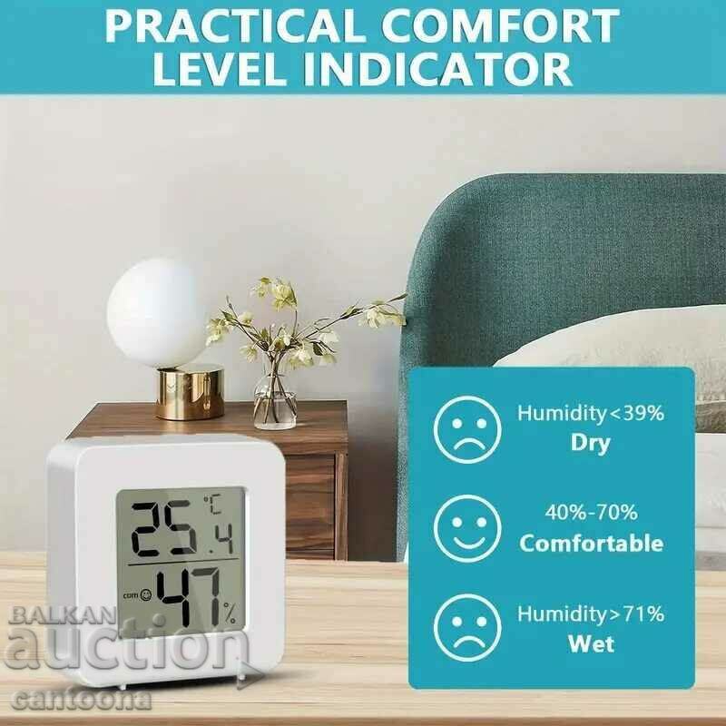 LCD digital thermometer and hygrometer, for car and home with price 9.99 BGN | € 5.11 LCD digital thermometer and hygrometer, for car and home with price 9.99 BGN | € 5.11