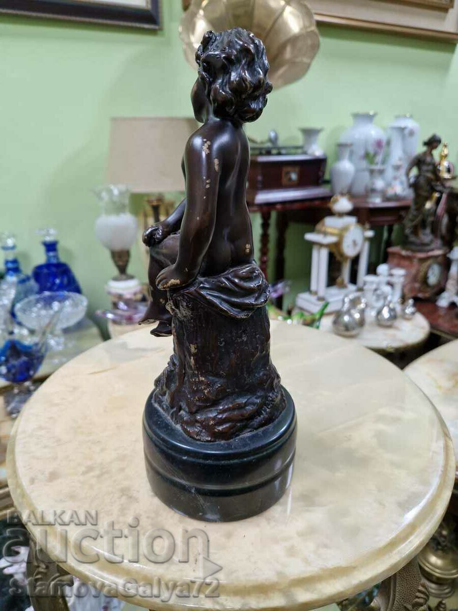 Old collectible antique French bronze figure - 5 Old collectible antique French bronze figure - 5