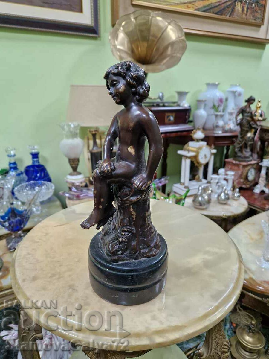 Old collectible antique French bronze figure - 6 Old collectible antique French bronze figure - 6