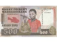 500 de franci 1988, Madagascar