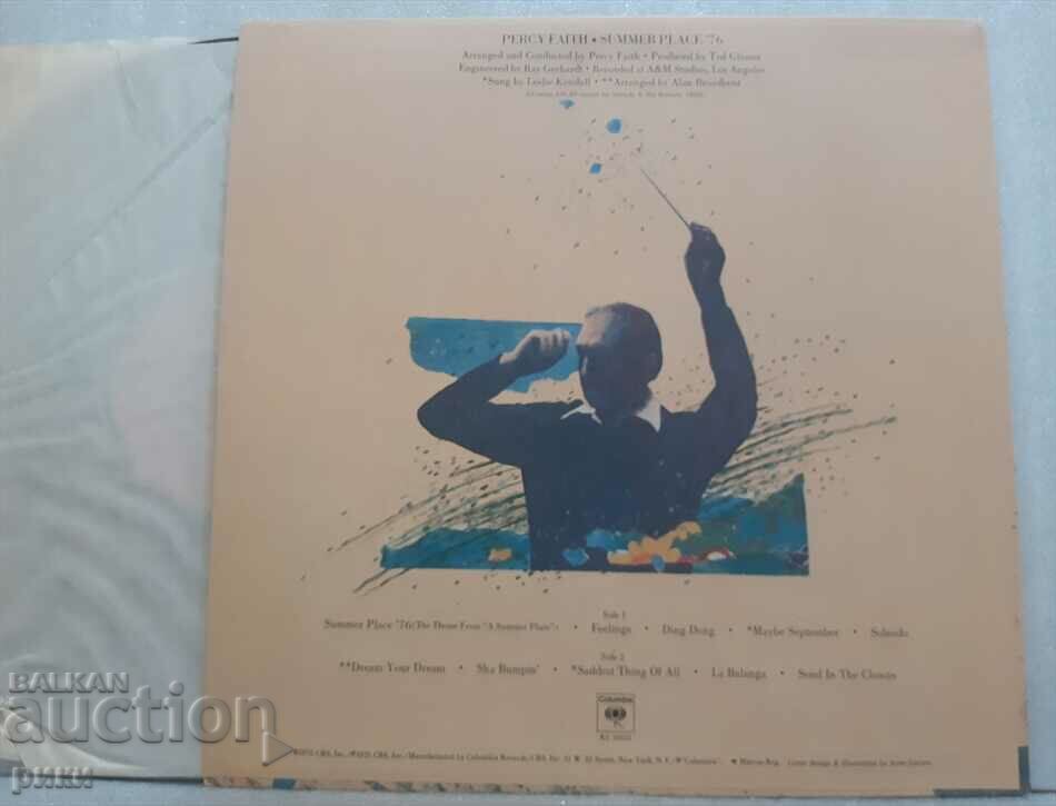 Percy Faith ‎– Summer Place '76 with price 18.00 BGN | € 9.20