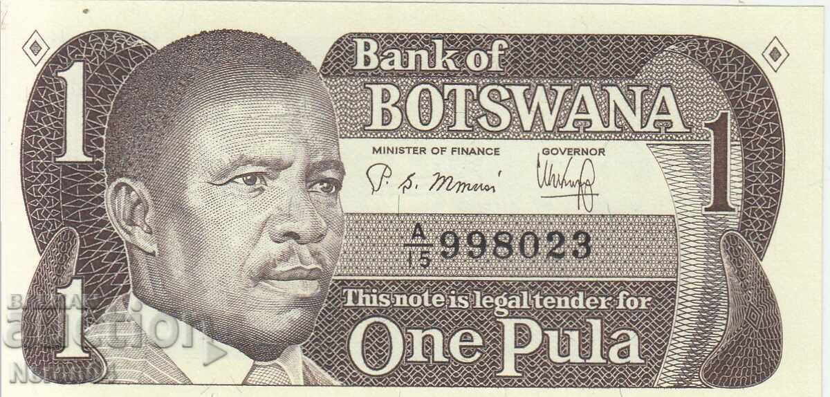 1 пула 1983, Ботсвана