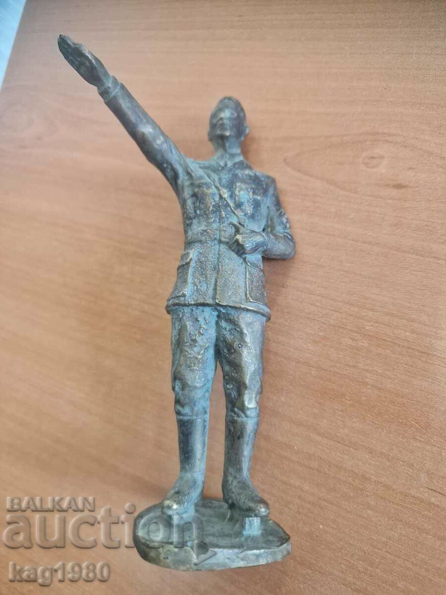 Bronze statuette Hitler statue figure bronze