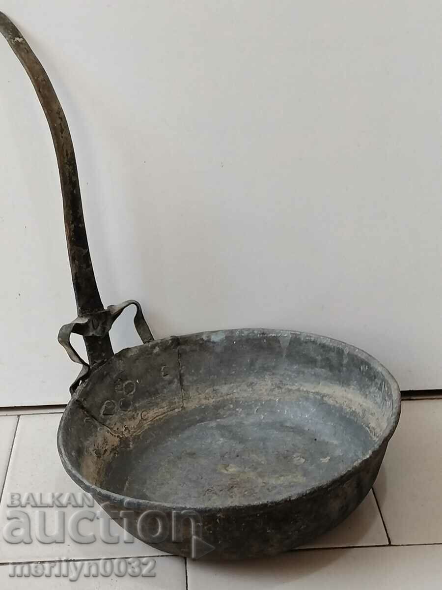 Tavă veche de cupru, cupru, tavă, vas de cupru cu preț 84.00 BGN | € 42.95