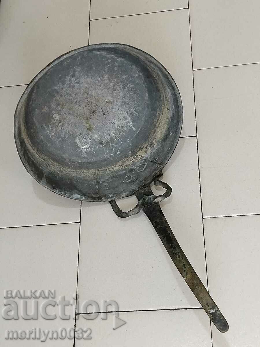 Licitație Tavă veche de cupru, cupru, tavă, vas de cupru