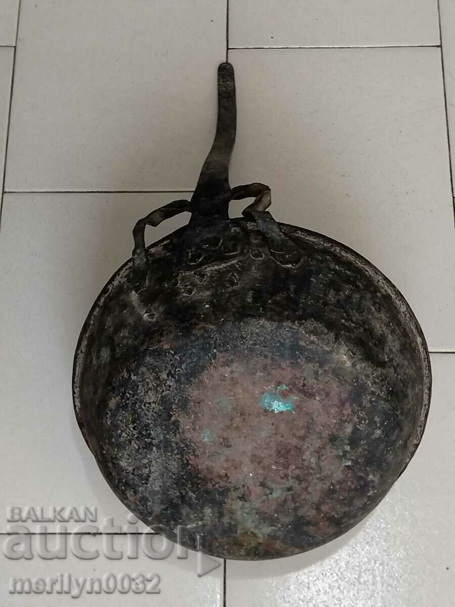 Tavă veche de cupru, cupru, tavă, vas de cupru - 5