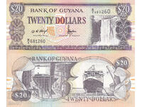tino37- GUIANA - 20 DOLLARS - 1996 - UNC