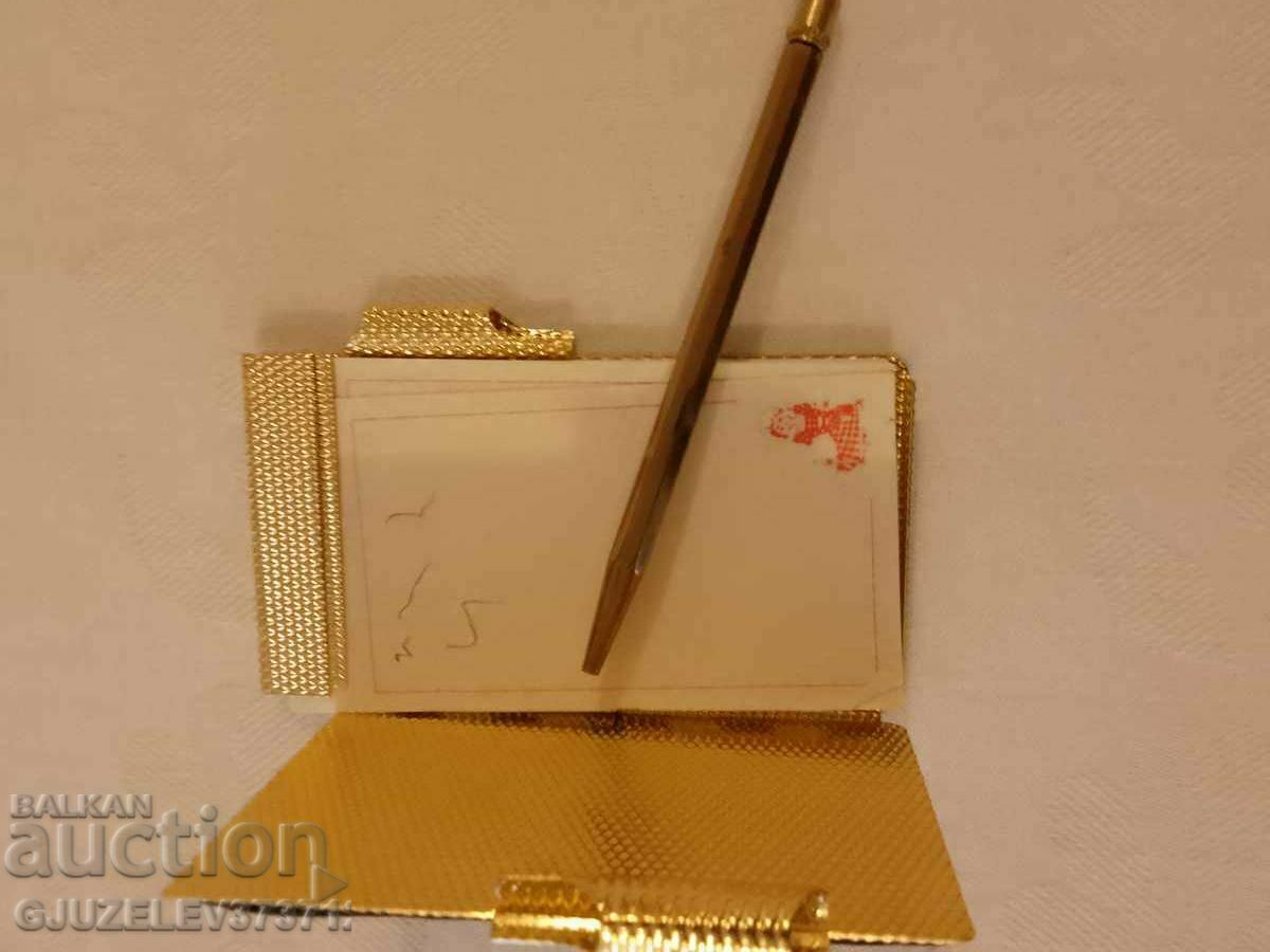 Vintage Embroidered Pencil Pocket Notebook Hardly Used - 6 Vintage Embroidered Pencil Pocket Notebook Hardly Used - 6