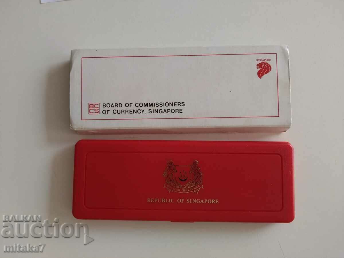 Сет монети 1988 година, Сингапур с цена € 17.00 | 33.25 лв.