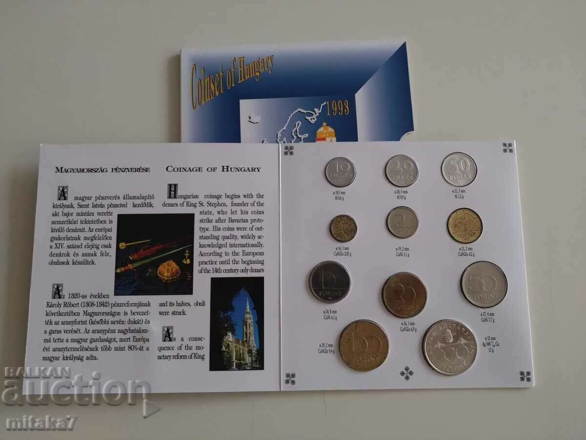 Set de monede anul 1993, Ungaria