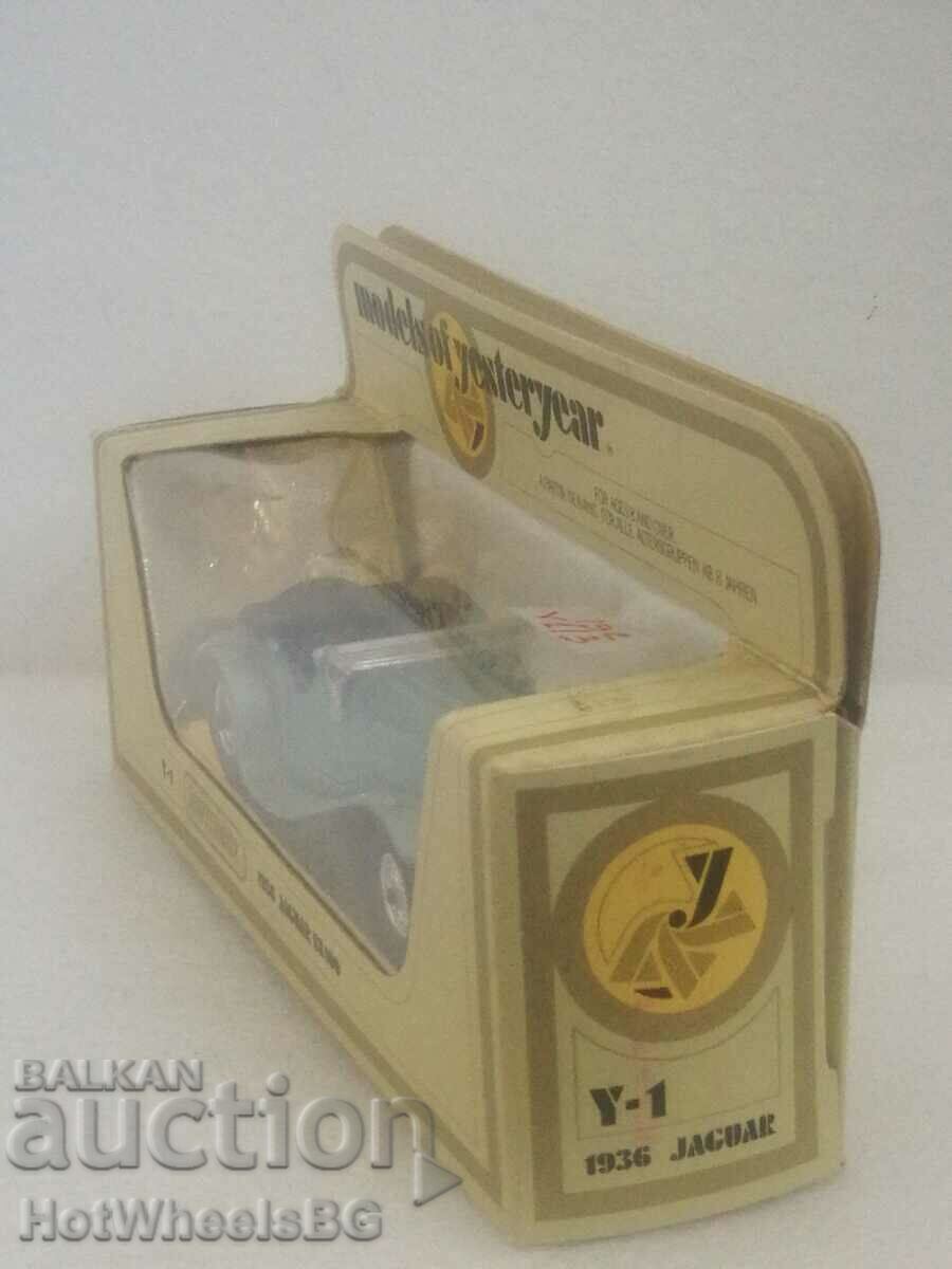 Matchbox Yesteryear England Y-1/3 1977 Jaguar SS100 με τιμή 14.99 BGN | € 7.66 Matchbox Yesteryear England Y-1/3 1977 Jaguar SS100 με τιμή 14.99 BGN | € 7.66