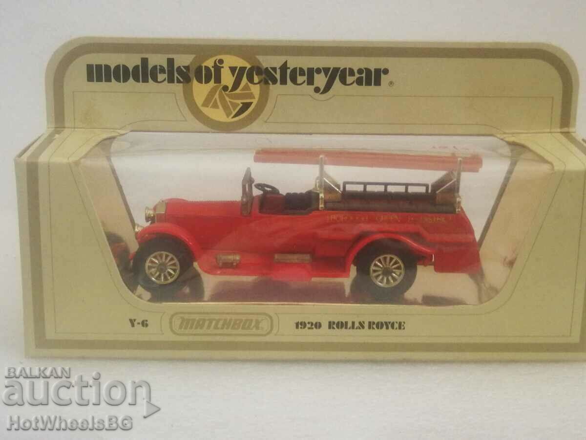 Matchbox Yesteryear England Y-6/4  от 1978 Fire Enginei