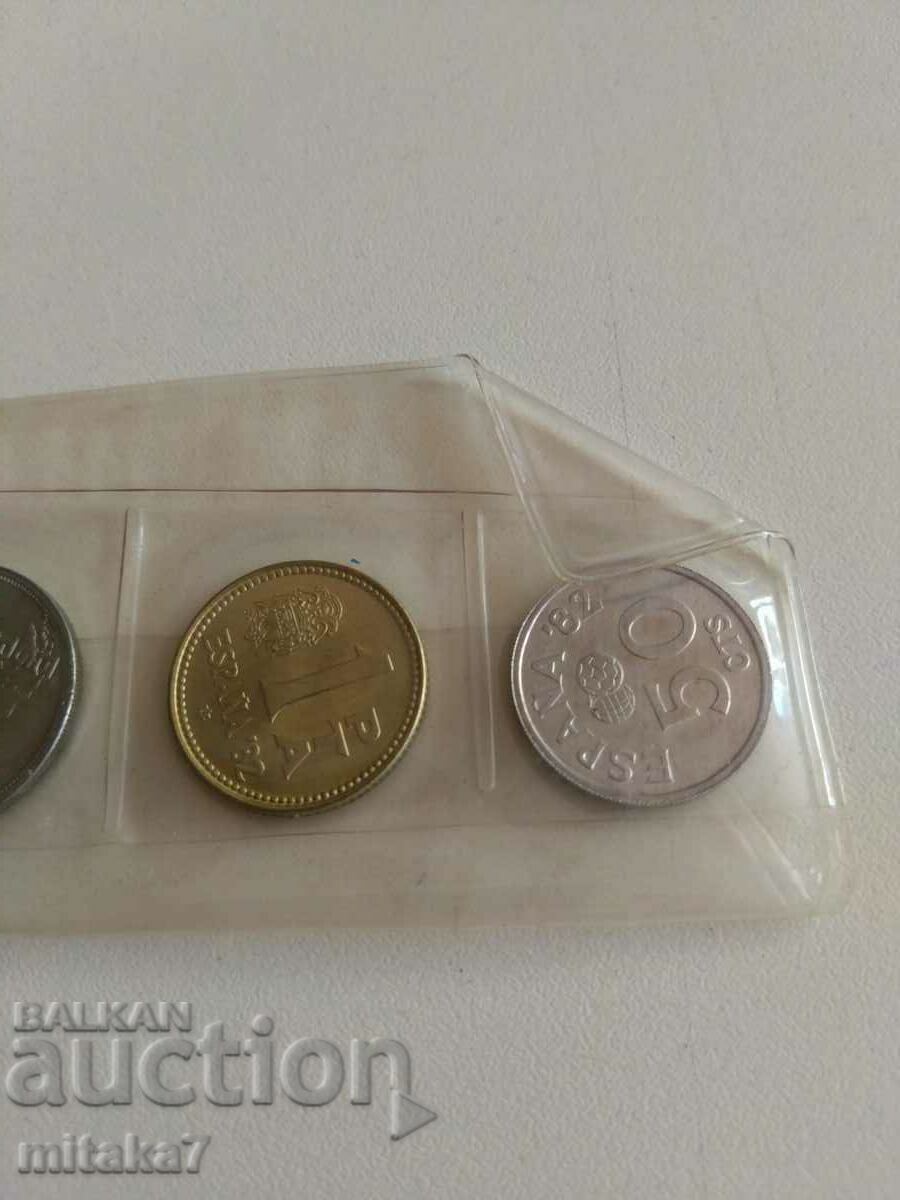 Coin set 1982, Spain - 5 Coin set 1982, Spain - 5