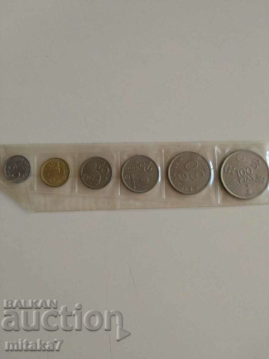 Coin set 1982, Spain Coin set 1982, Spain