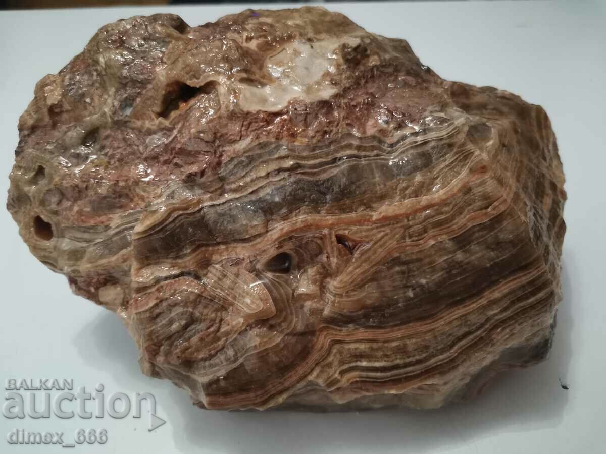 Marmura Onix, Calcit, Aragonit cu rasina epoxidica