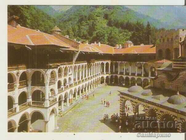 Картичка  България  Рилски манастир 51*
