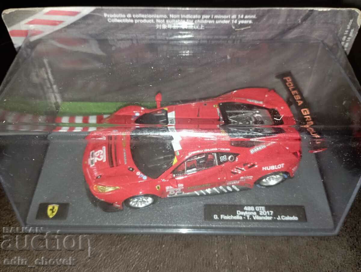1/43 Altaya / IXO Ferrari 488 GTE #62 al 7-lea 24h Daytona. Nou