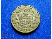 Португалия 50 евроцента Euro cent 2002