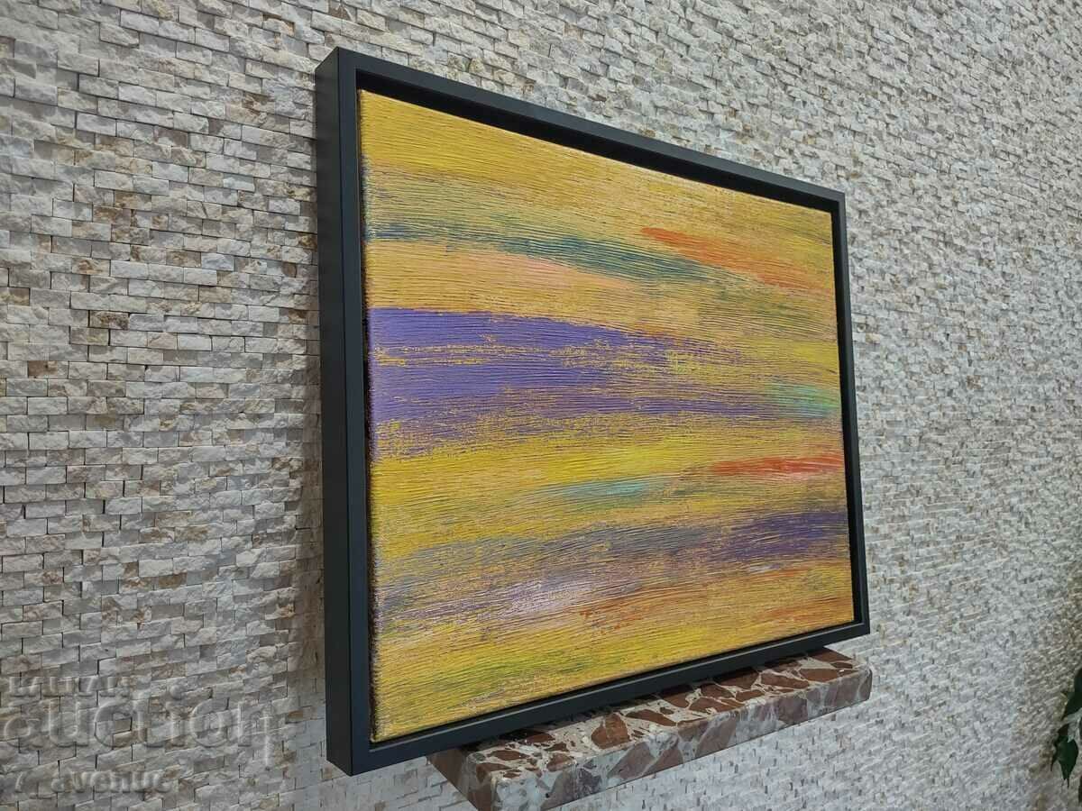 Auction Author's painting - acrylic/canvas, 50/40cm, "Fisherman's sunset.." Auction Author's painting - acrylic/canvas, 50/40cm, "Fisherman's sunset.."